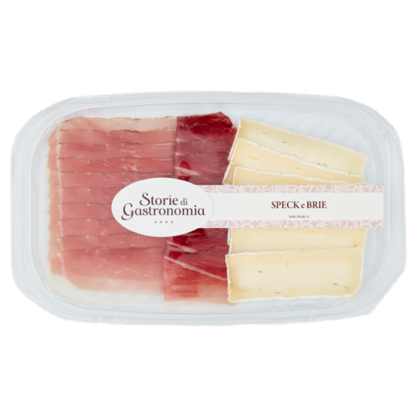 Storie di Gastronomia Speck e Brie a Fette 120 g