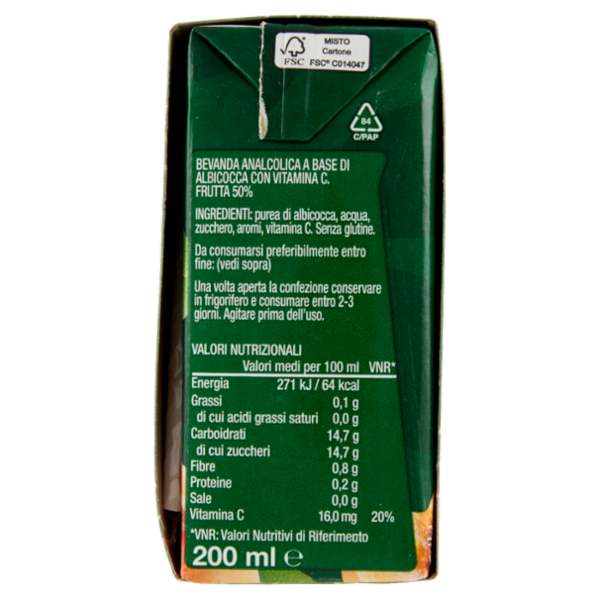 Yoga Optimum 50% Albicocca Italiana 3 x 200 ml