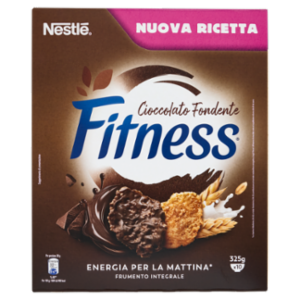 FITNESS Cioccolato Fondente Cereali Integrali Con Fiocchi Al Cioccolato 325g