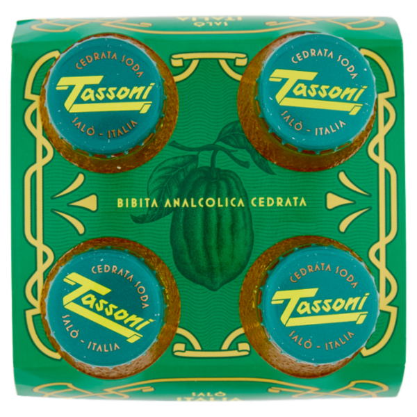 Tassoni Cedrata 4 x 180 ml