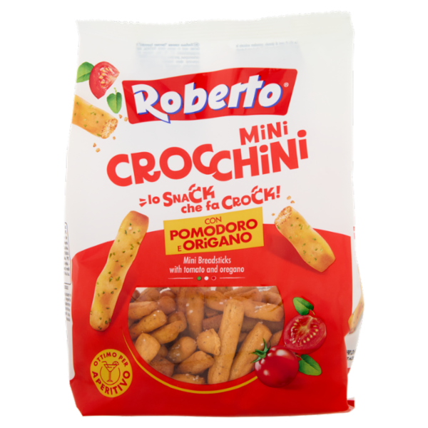 Roberto Mini Crocchini con Pomodoro e Origano 150 g