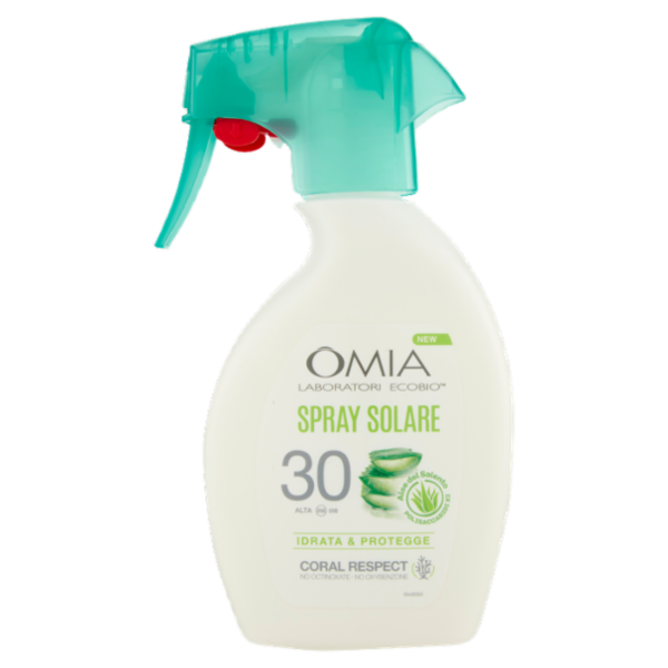 Omia Laboratori Ecobio Spray Solare 30 Alta Aloe del Salento 200 ml