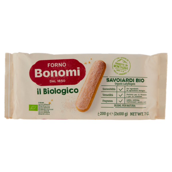Forno Bonomi il Biologico Savoiardi 2 x 100 g