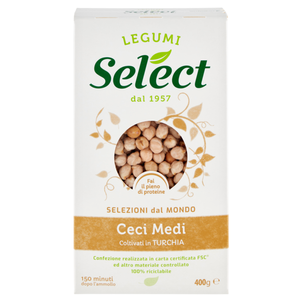 Select Selezioni dal Mondo Ceci Medi 400 g
