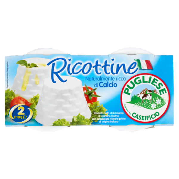 Caseificio Pugliese Ricottine 2 x 100 g