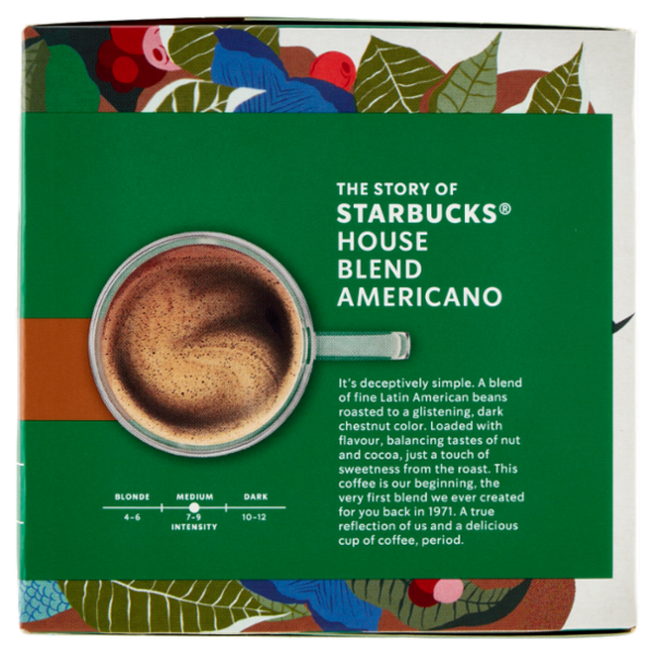 STARBUCKS House Blend by Nescafé Dolce Gusto Caffè Lungo 12 Capsule 102 g