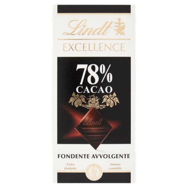 Lindt Excellence Tavoletta Cioccolato Fondente 78% 100 g