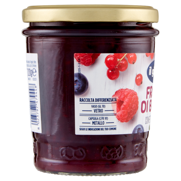 IL GIGANTE Frutti di Bosco Confettura Extra 320 g