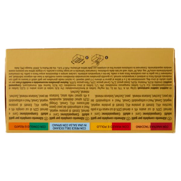 PURINA GOURMET Gold Doppio Piacere Anatra & Tacch/Manzo & Pollo/Pesce Oceano/Coniglio & Fegato 8x85g