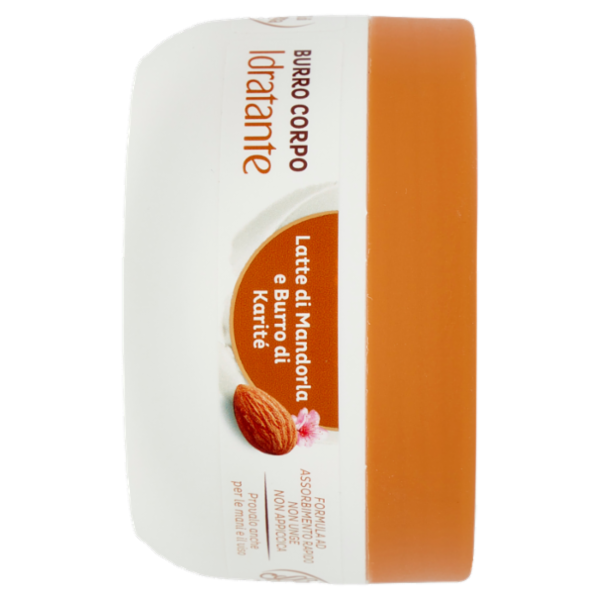 Spuma di Sciampagna Burro Corpo Latte di Mandorla e Burro di Karité Idratante 200 ml