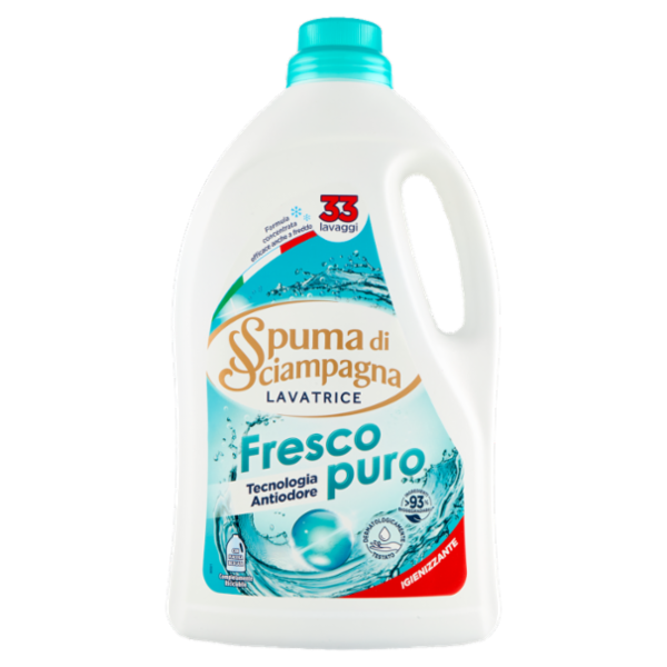 Spuma di Sciampagna Lavatrice Fresco puro 1551 ml