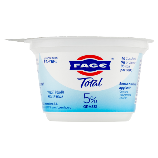 Fage Total 5% Grassi 150 g
