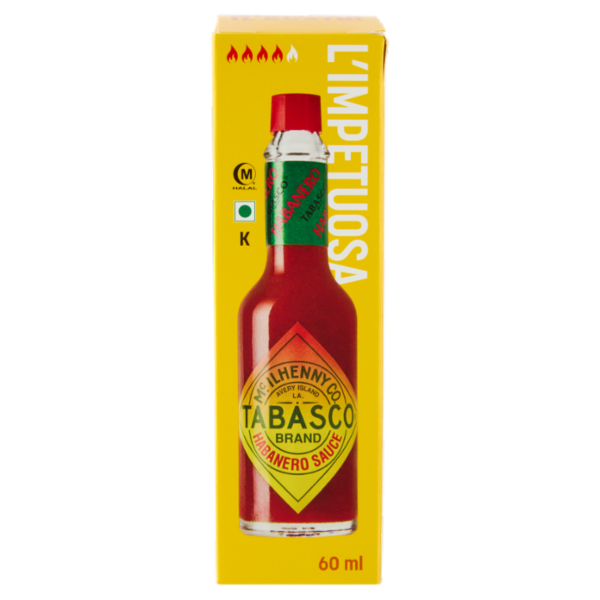 Tabasco Habanero Sauce l'Impetuosa 60 ml