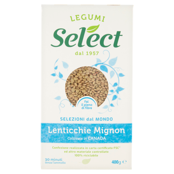 Select Selezioni dal Mondo Lenticchie Mignon 400 g