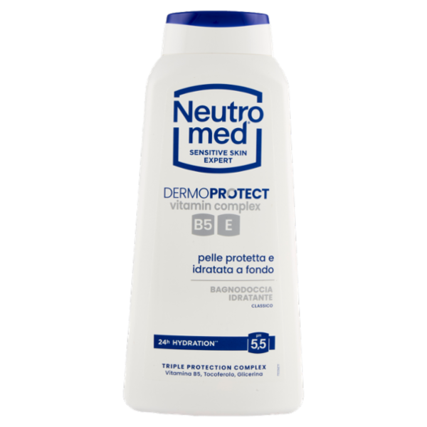 Neutromed Dermoprotect vitamin complex Bagno Doccia Idratante Classico pH 5,5 600 ml