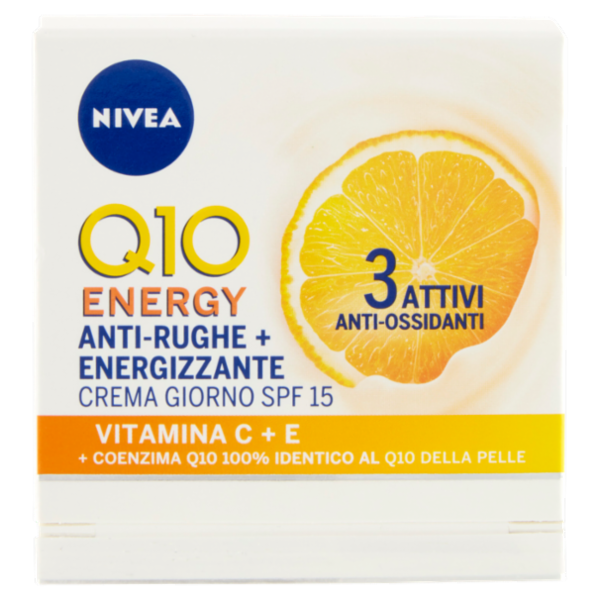 Nivea Q10 Energy Anti-Rughe + Energizzante Crema Giorno SPF 15 50 ml