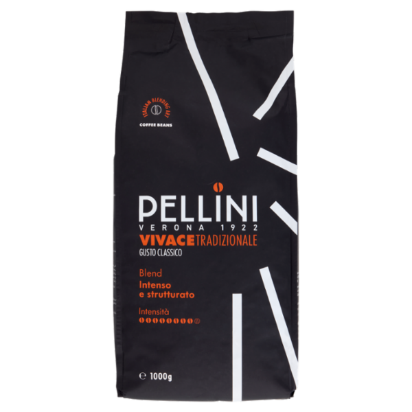 Pellini Vivace Tradizionale Gusto Classico Coffee Beans 1000 g