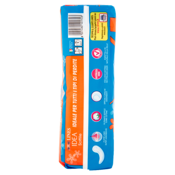 Lines Idea Sottile anatomico disteso 14 pz