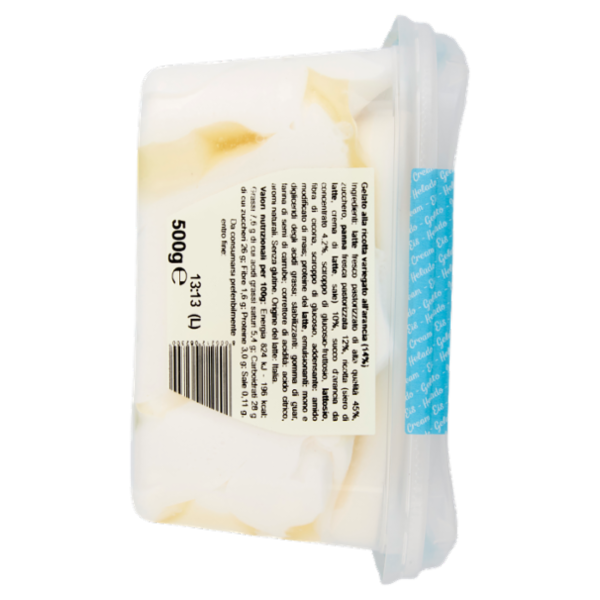 lattebusche Gelato Ricotta Variegato Arancia 500 g