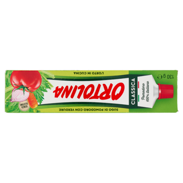 Ortolina Classica Sugo di Pomodoro con Verdure 130 g