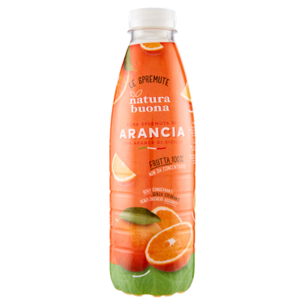 natura buona Pura Spremuta di Arancia con Arance di Sicilia 750 ml