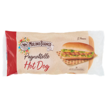 Mulino Bianco Pagnottelle Hot Dog Pane Ideale Per Panini 5 Pezzi 270g