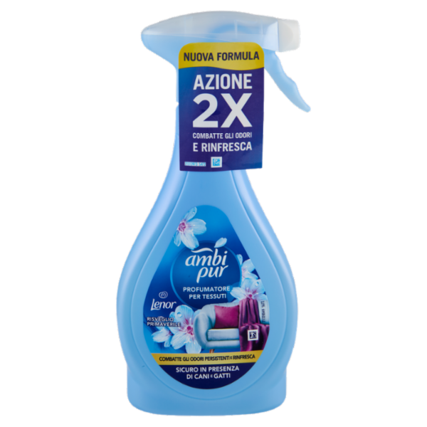 Ambi Pur Profumatore per Tessuti, Lenor Risveglio Primaverile 385 ml