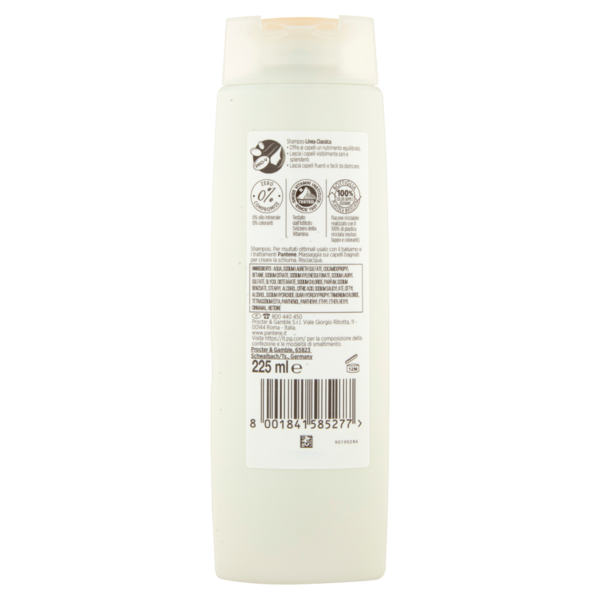 Pantene Shampoo Linea Classica 225 ml