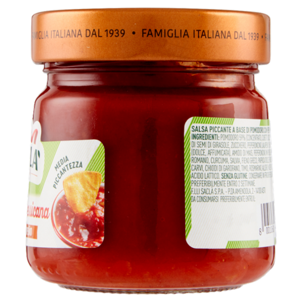 Saclà Salsa alla Messicana con Jalapeño 190 g