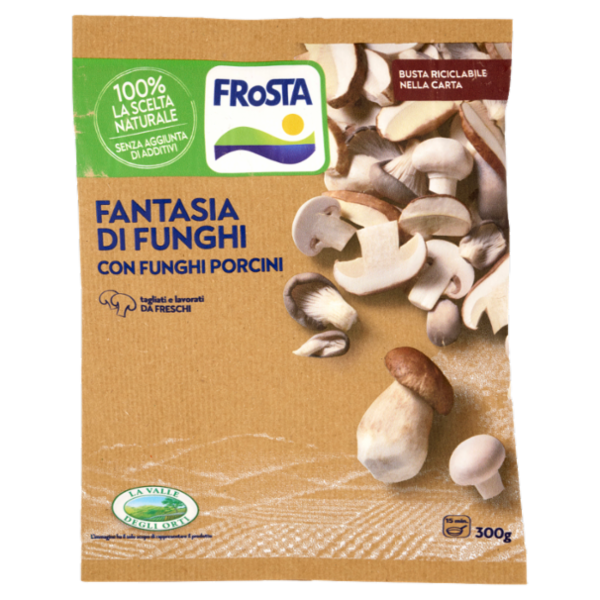 FRoSTA Fantasia di Funghi con Funghi Porcini 300 g