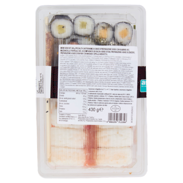 Mowi Sushi 6 x Nigiri, 4 x Hosomaki, 6 x Big California 430 g