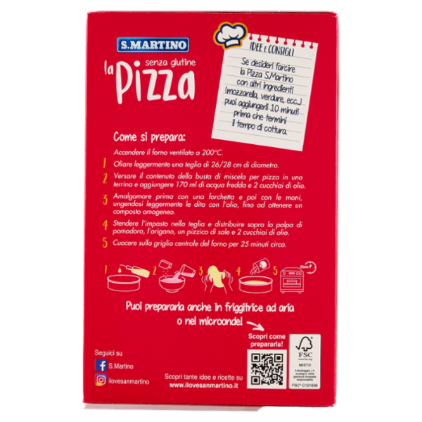 S.Martino la Pizza senza glutine 460 g