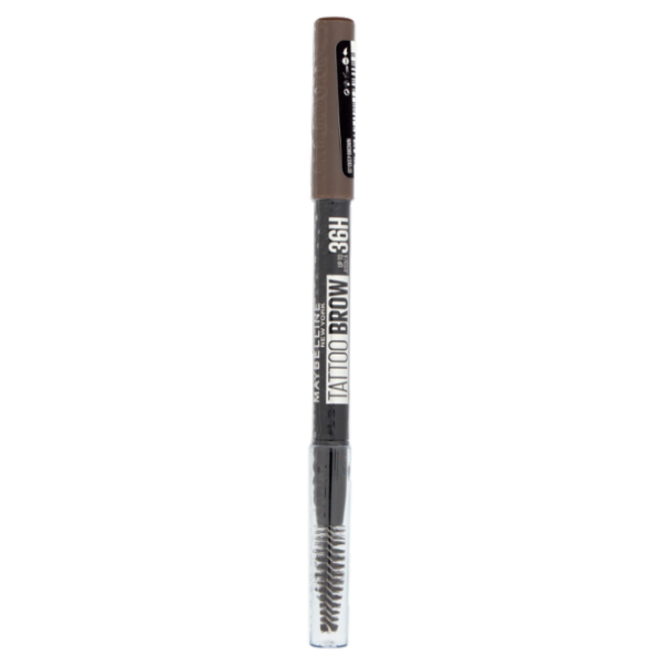 Maybelline New York Matita Sopracciglia Tattoo Brow 36H, Temperabile, Deep Brown (07)