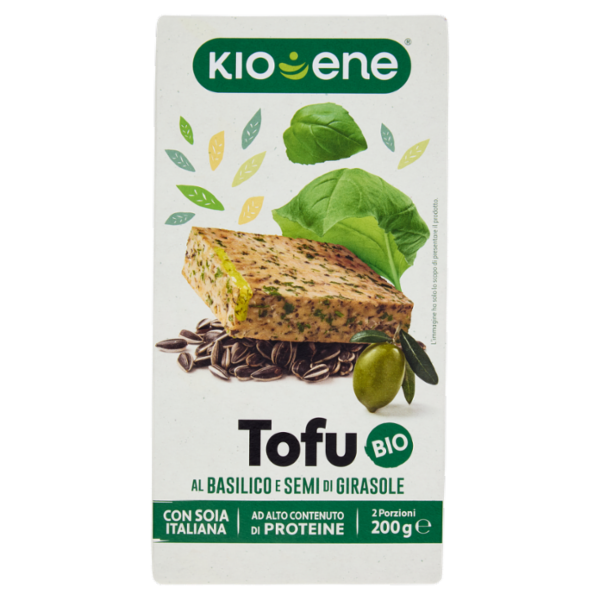 Kioene Tofu al Basilico e Semi di Girasole Bio 200 g