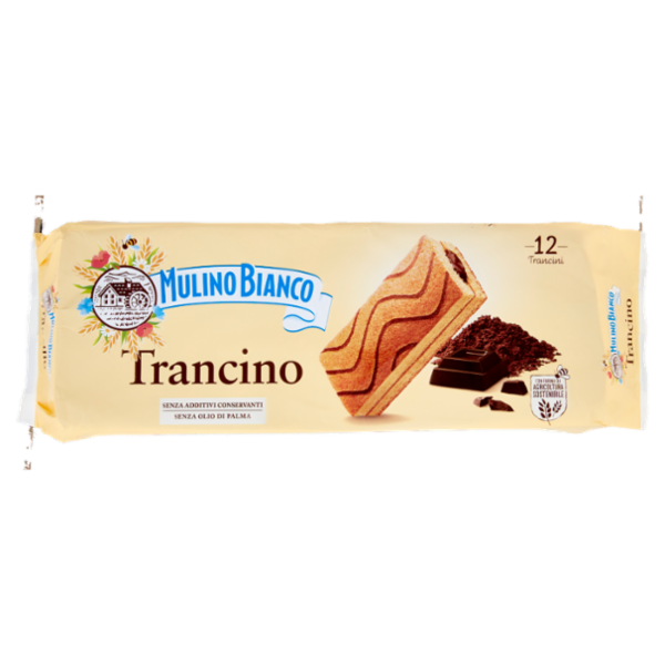 Mulino Bianco Trancino Merenda Senza Additivi Conservanti 12 pezzi 396g