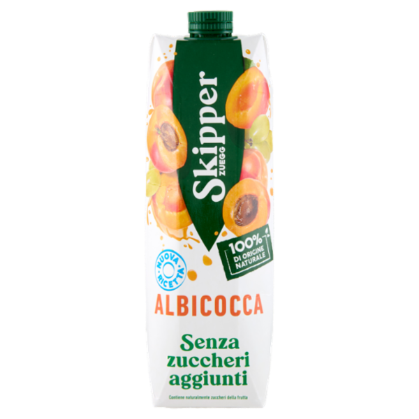 Zuegg Skipper Albicocca Senza zuccheri aggiunti 1000 ml