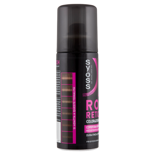 Syoss Root Retouch Colorazione Temporanea Castano Scuro 120 ml