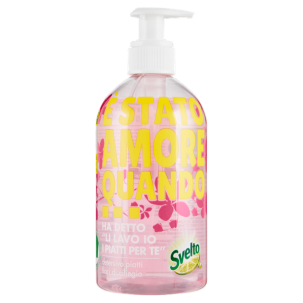 Svelto detersivo piatti fiori di ciliegio 450 ml