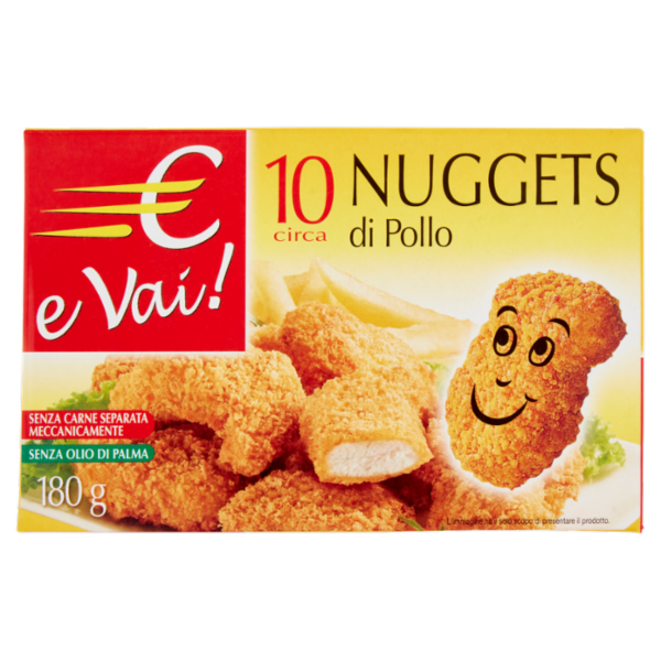 € e Vai! circa 10 Nuggets di Pollo 180 g