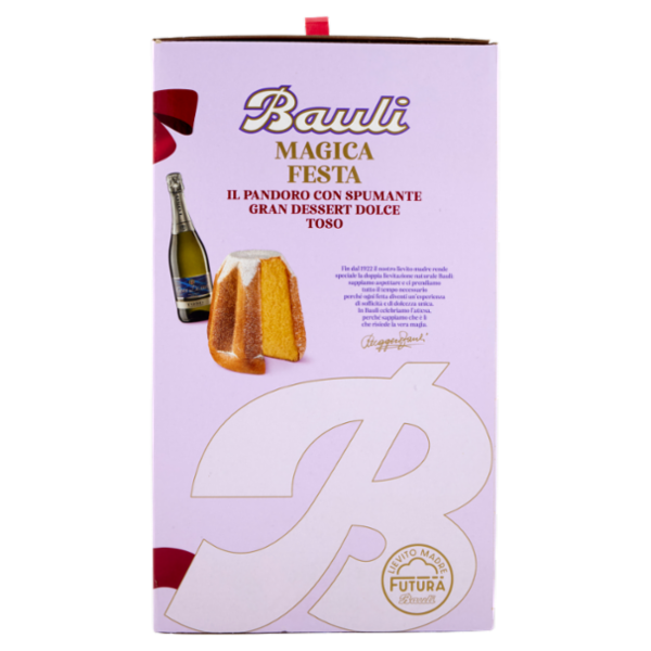 Bauli Magica Festa Pandoro Bauli 700 g + Spumante Cuvée dolce Sant'Orsola 75 cl