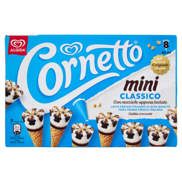 Cornetto mini Classico 8 x 36 g