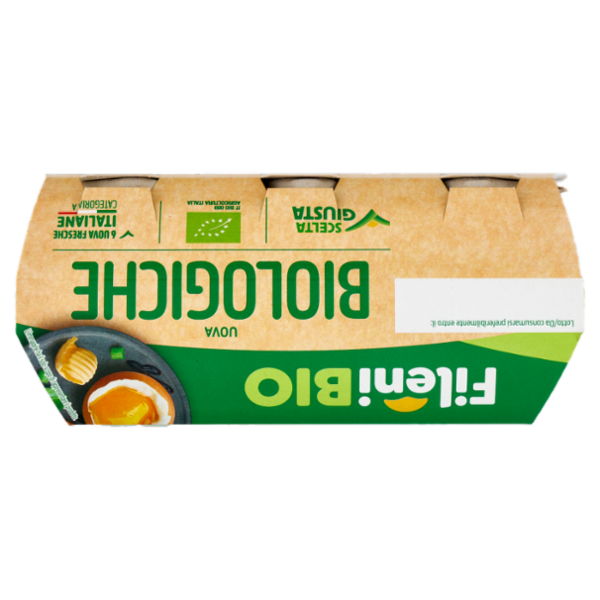 Fileni Bio Uova Biologiche 6 Uova Fresche 320 g