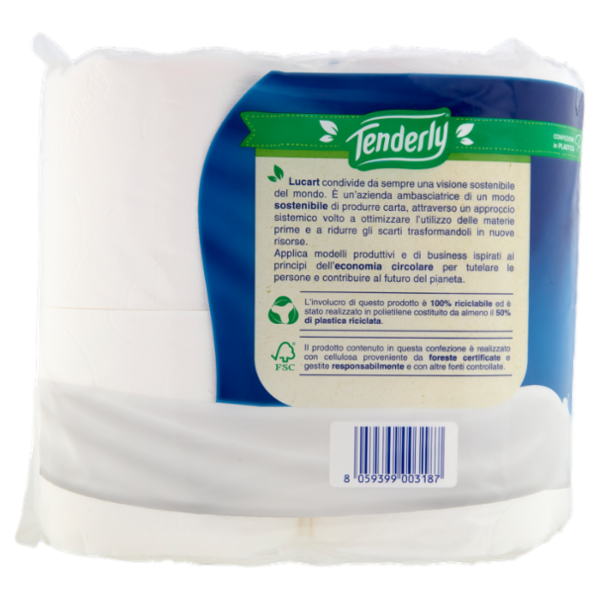 Tenderly Carezza di Latte Rotoli Vellutati 12 pz