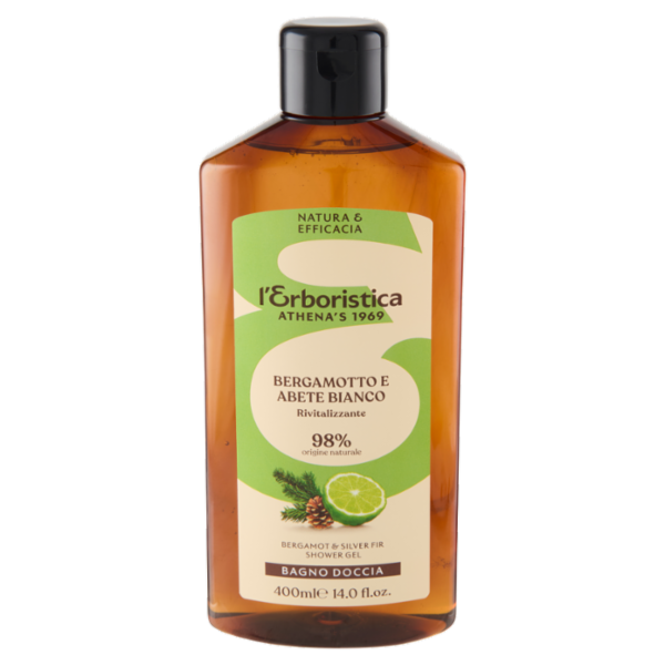 l'Erboristica Bagno Doccia Bergamotto e Abete Bianco Rivitalizzante 400 ml