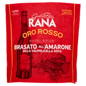 Giovanni Rana Oro Rosso Ravioli Ripieni Brasato All'Amarone Della Valpolicella DOCG 250 g