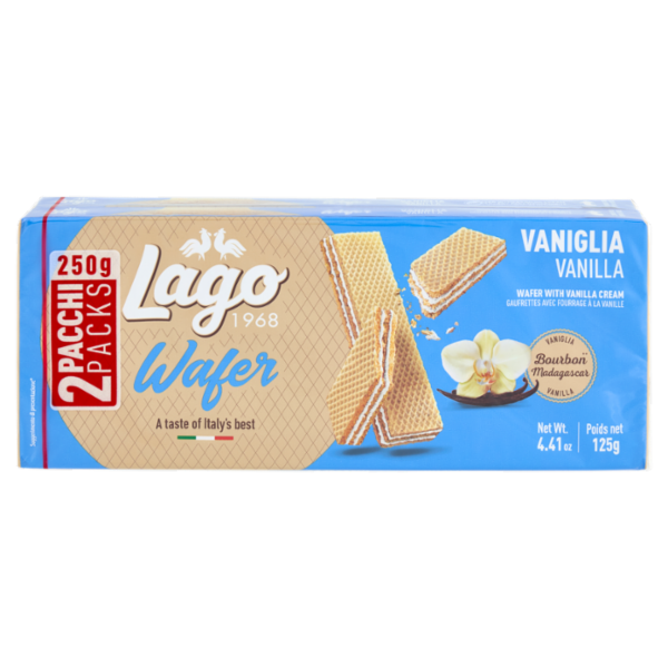 Lago Wafer Vaniglia 2 x 125 g