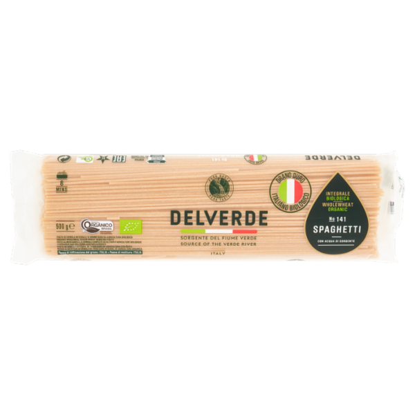 Delverde Integrale Biologica No 141 Spaghetti 500 g