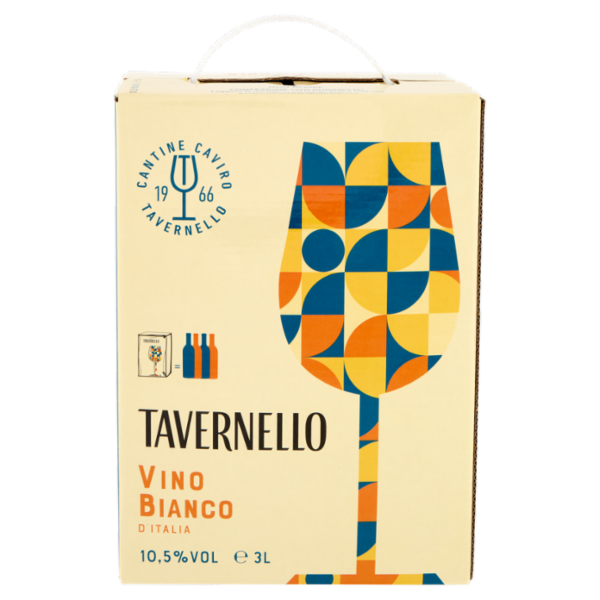 Tavernello Vino Bianco d'Italia 3 L