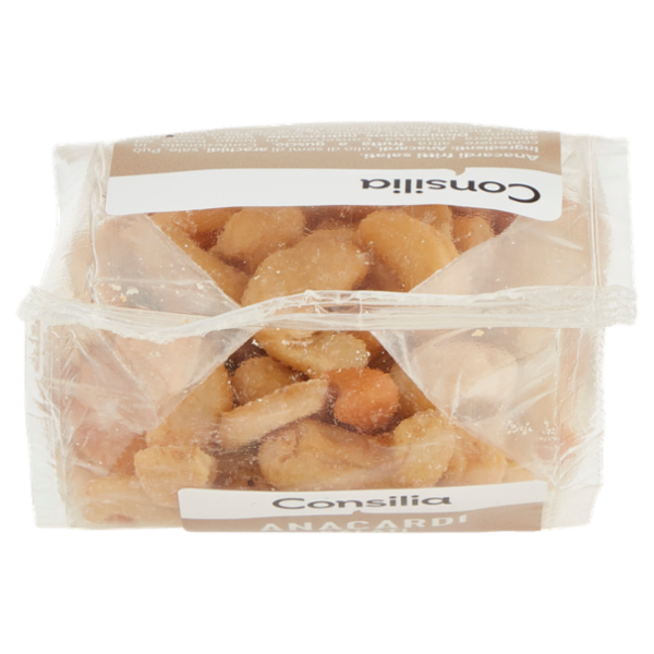 Consilia Frutta Secca Anacardi Dorati e Salati 100 g