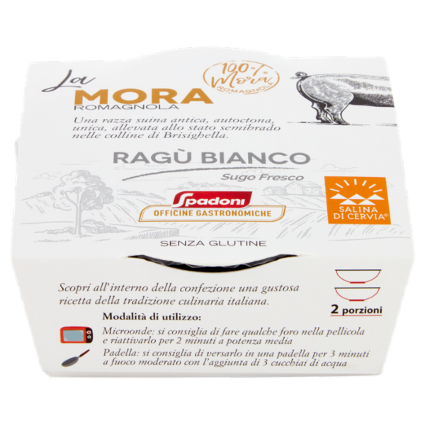 Spadoni Officine Gastronomiche La Mora Romagnola Ragù Bianco 180 g